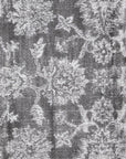 Gray Oriental Indoor Area Rug - From Where - 