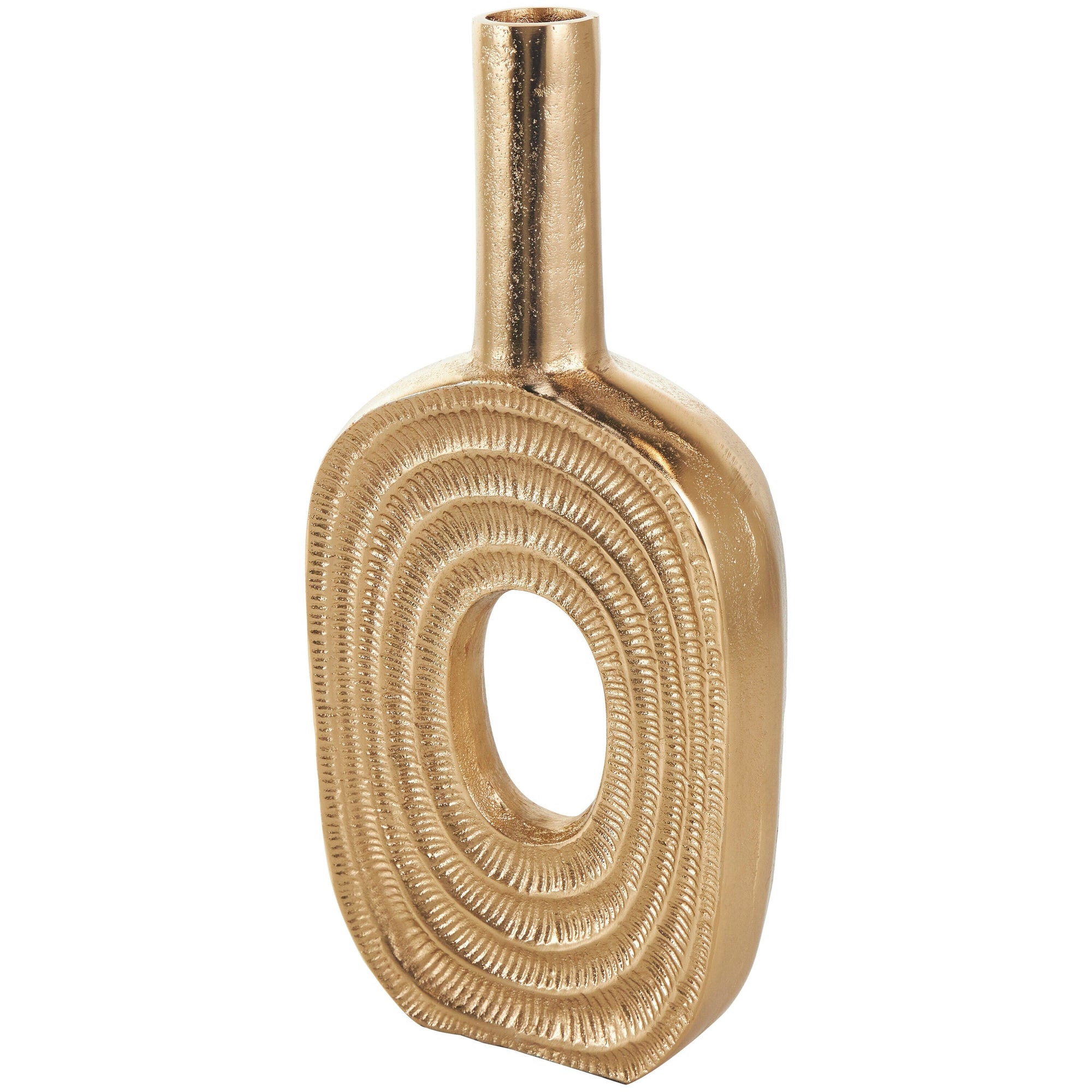 Grayson Lane Aluminum Modern Vase - From Where - 