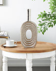 Grayson Lane Aluminum Modern Vase - From Where - 