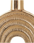 Grayson Lane Aluminum Modern Vase - From Where - 