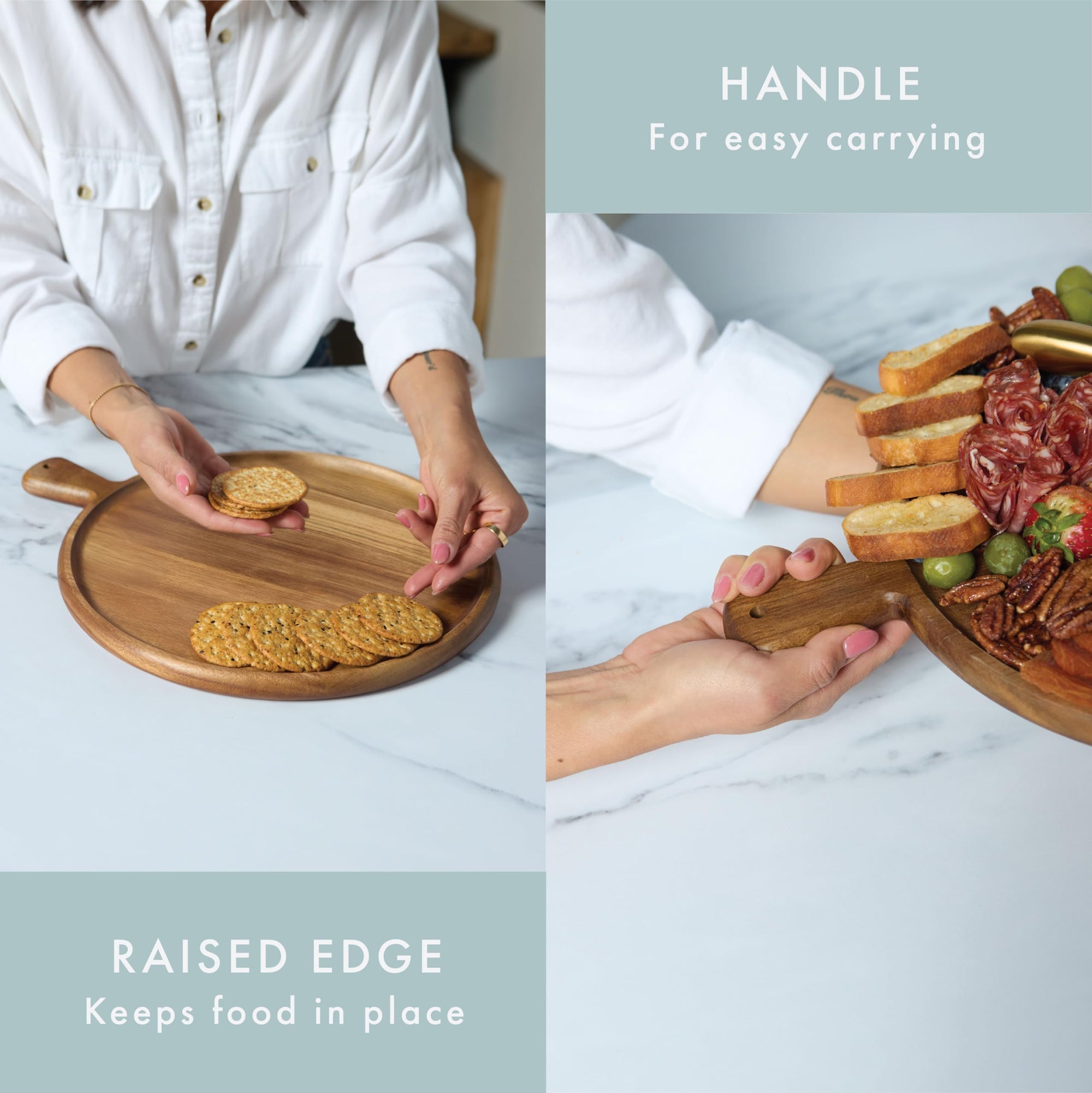 Grazerie Round Charcuterie Board Set - From Where Finds - 
