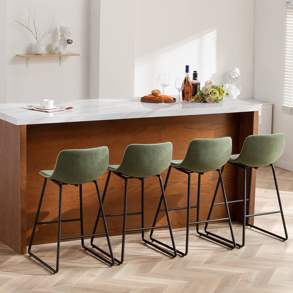 Green Counter Height Bar Stools - From Where - 