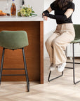 Green Counter Height Bar Stools - From Where - 