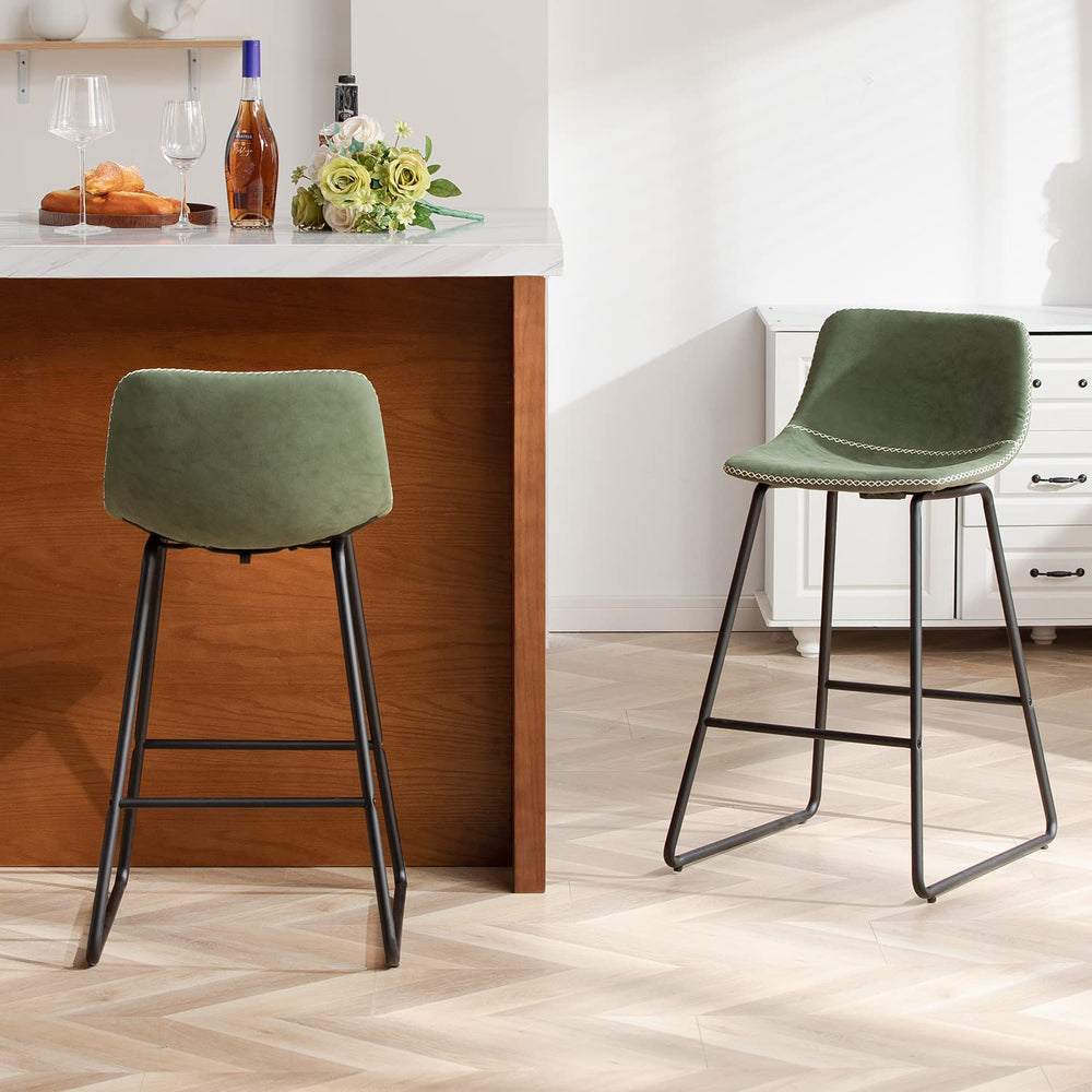 Green Counter Height Bar Stools - From Where - 