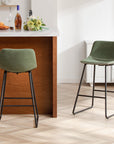 Green Counter Height Bar Stools - From Where - 