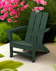 Green Stackable Adirondack Chair - From Where - 