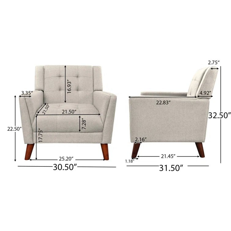 Greenmont Upholstered Armchair - From Where - 