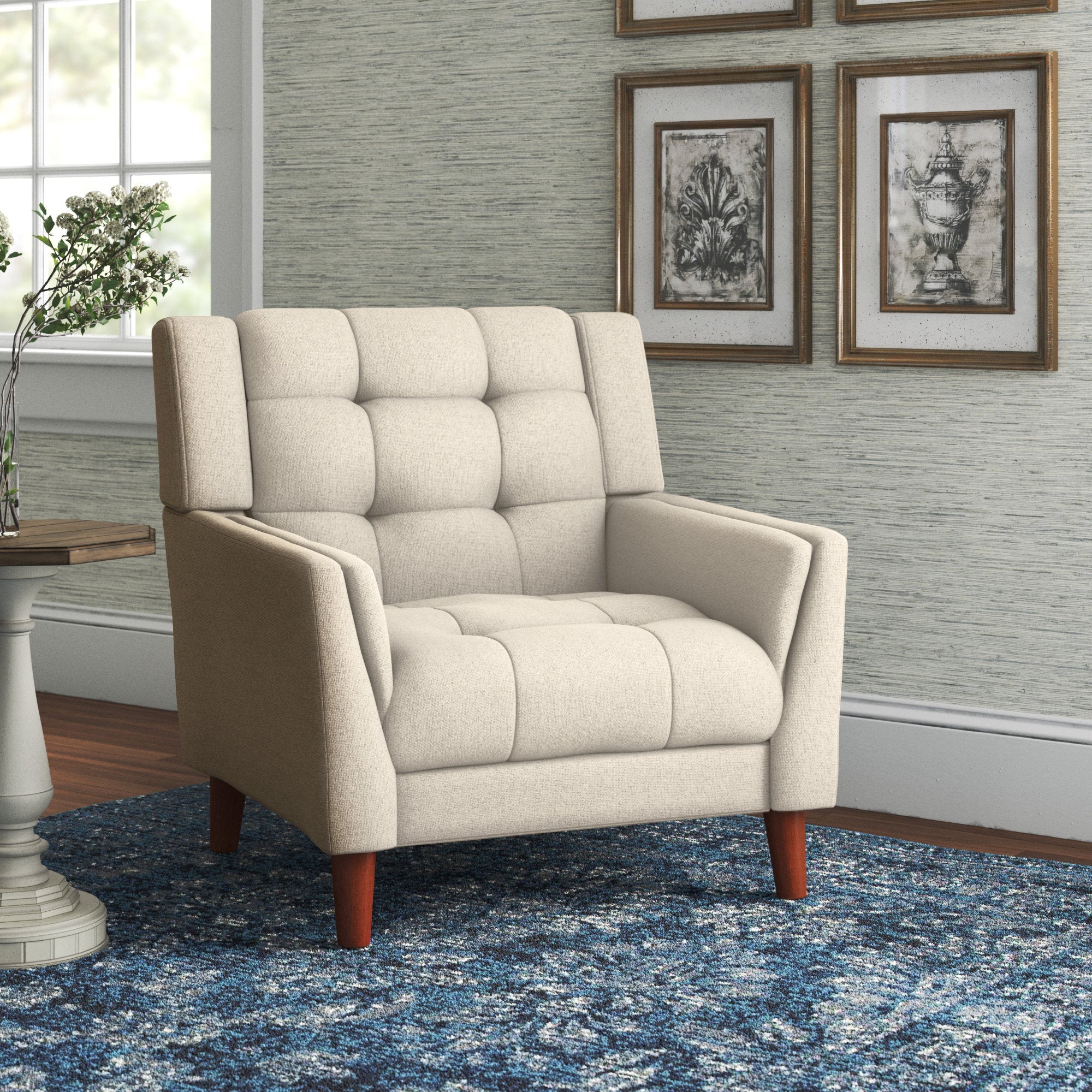 Greenmont Upholstered Armchair - From Where - 