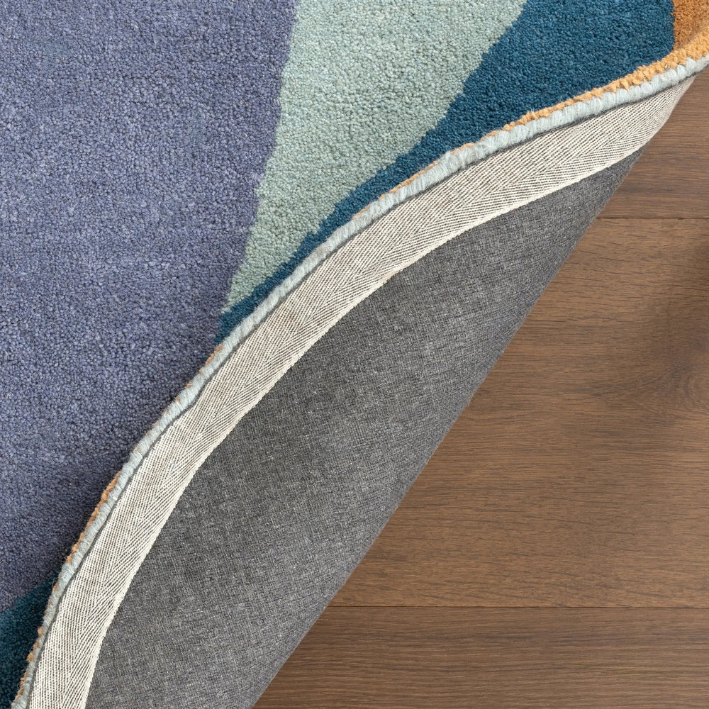 Greenwich Abstract Wool Rug - From Where Finds - 