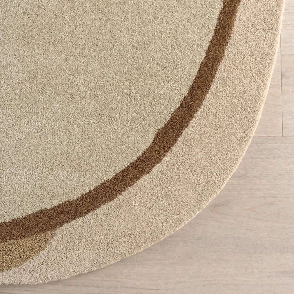 Greenwich Abstract Wool Rug - From Where Finds - 