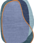 Greenwich Abstract Wool Rug - From Where Finds - 