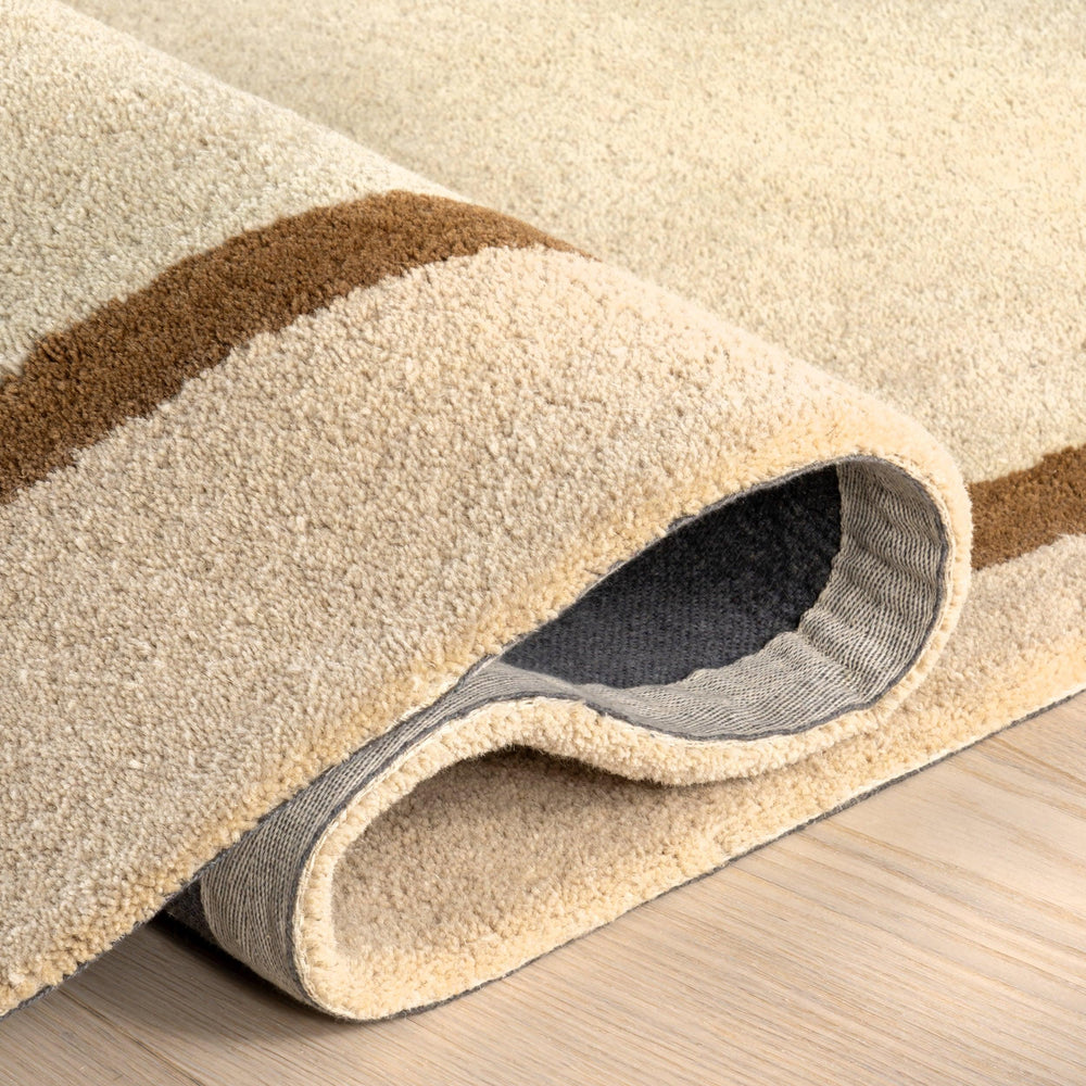 Greenwich Abstract Wool Rug - From Where Finds - 
