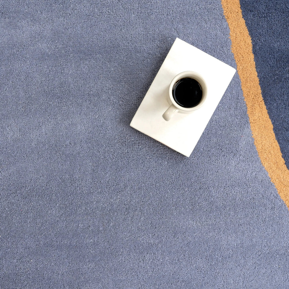 Greenwich Abstract Wool Rug - From Where Finds - 