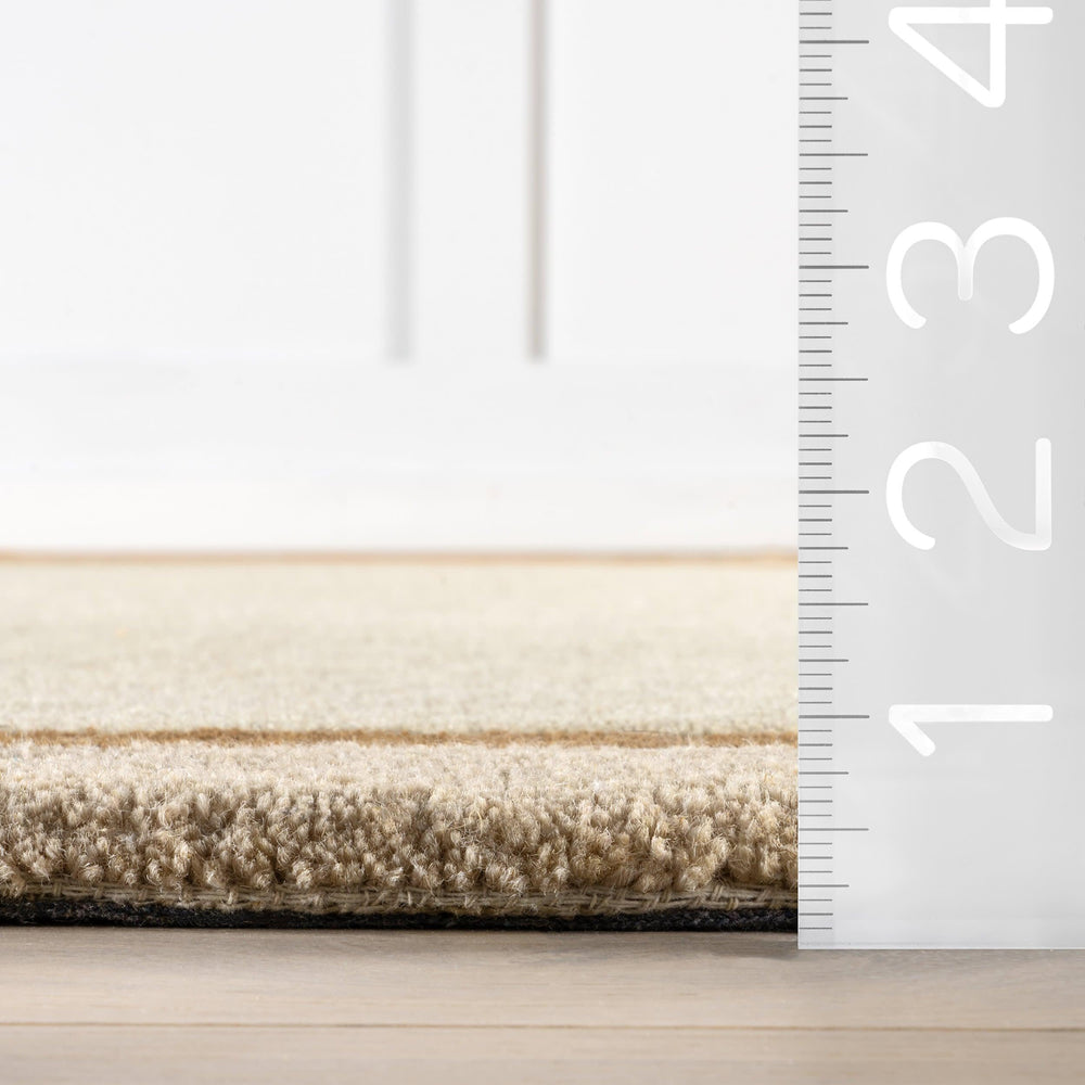 Greenwich Abstract Wool Rug - From Where Finds - 