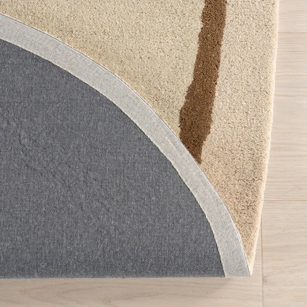 Greenwich Abstract Wool Rug - From Where Finds - 
