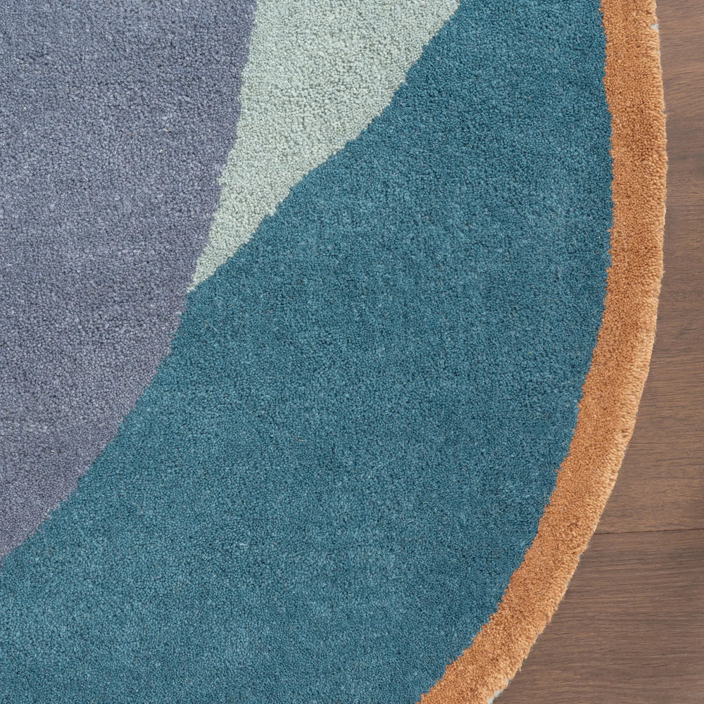Greenwich Abstract Wool Rug - From Where Finds - 