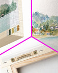 Grenada Watercolor Beach Print - From Where - 