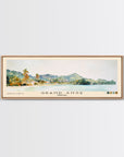 Grenada Watercolor Beach Print - From Where - 