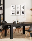 Greta Scandinavian Black Chairs - From Where - 