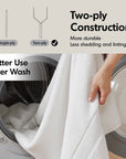 Grey Cotton Bath Towel Set - From Where - 