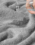 Grey Linen 3 Piece Towel Set - From Where - 