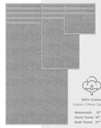 Grey Linen 3 Piece Towel Set - From Where - 