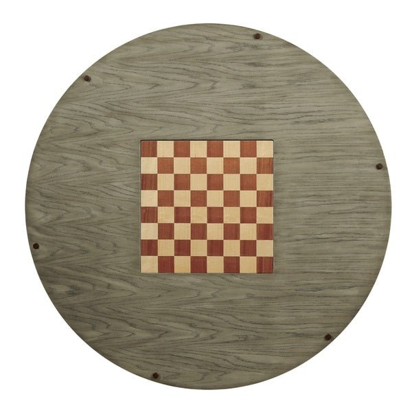 Grey Solid Wood Game Table - From Where - 