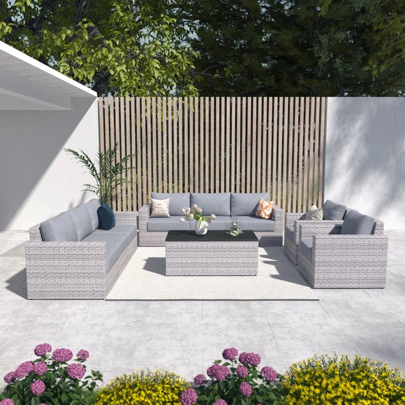 Grochow 9 - Piece Deep Seating Set - From Where - 