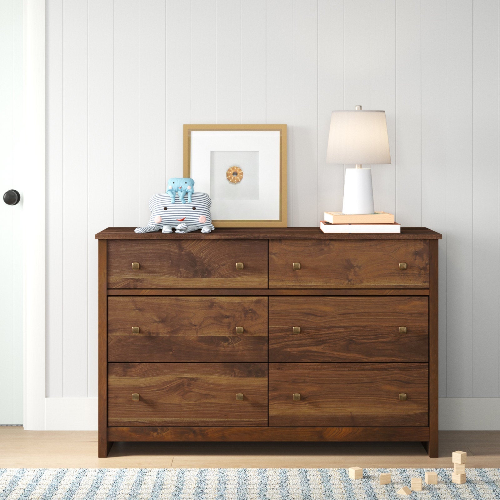 Gudrun 50.55" 6 - Drawer Dresser - From Where - 