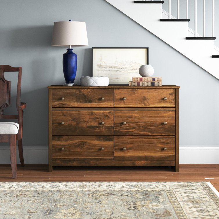 Gudrun 50.55" 6 - Drawer Dresser - From Where - 