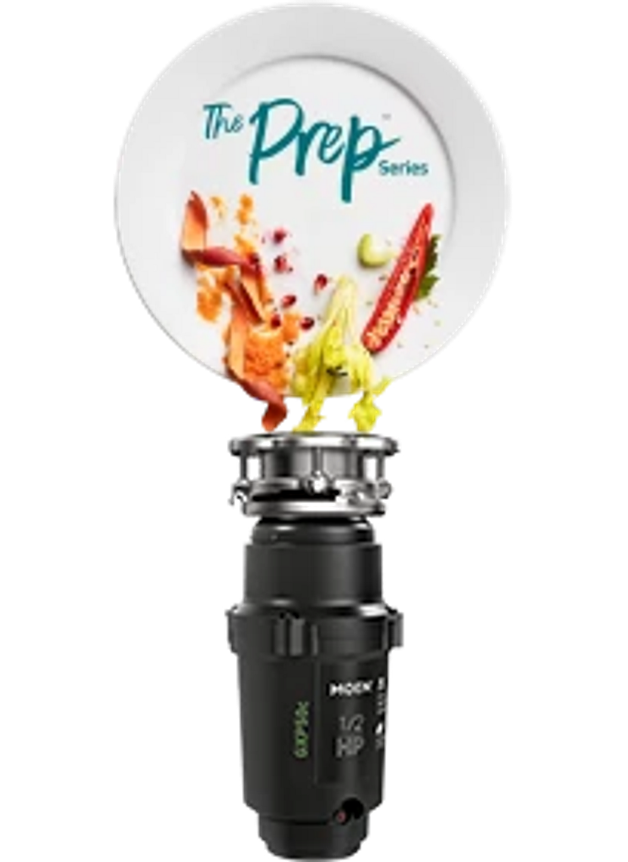 Gx Pro Series Prep™ Series 1/2 Horsepower Garbage Disposal - From Where Finds - 