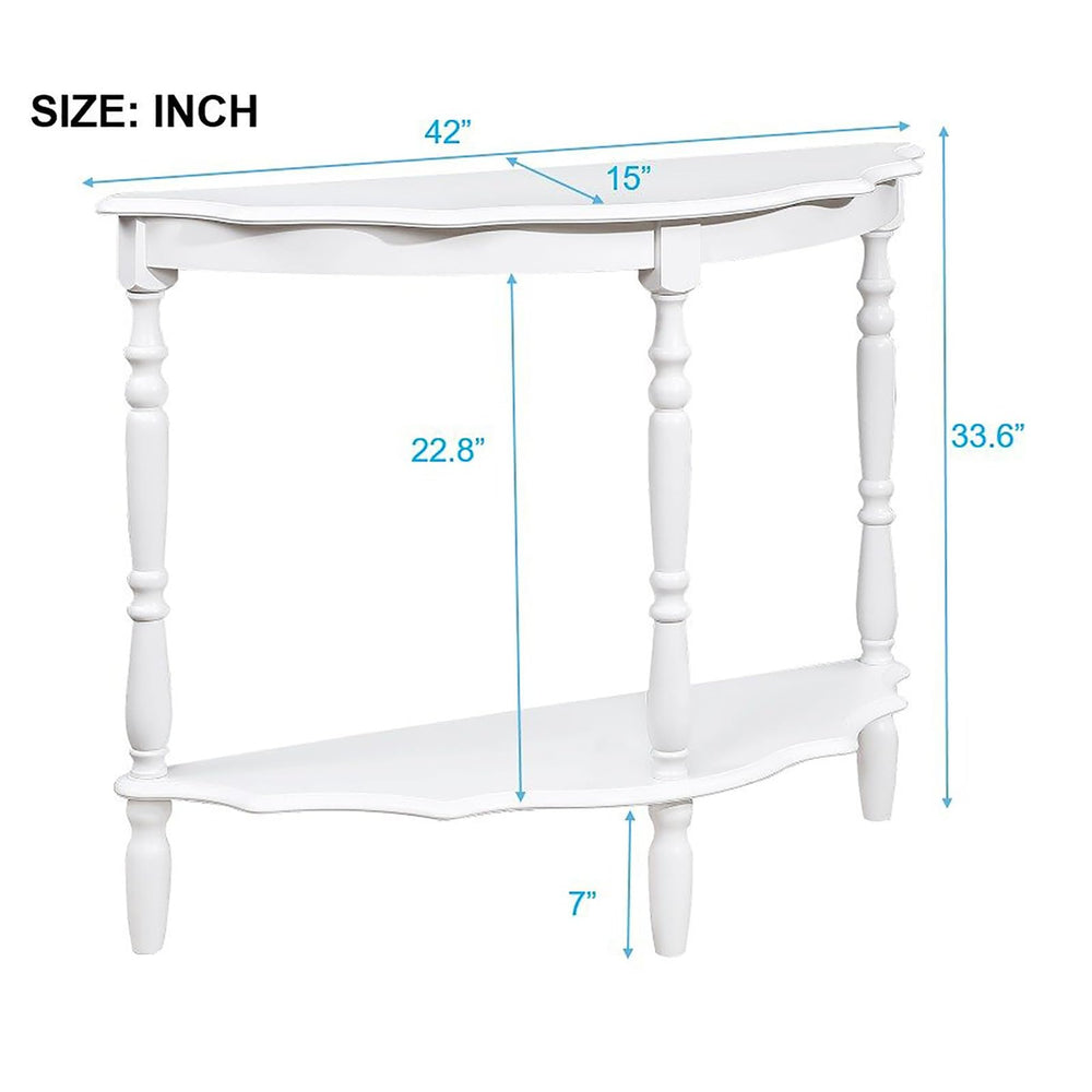 Half Moon Console Table - From Where Finds - 