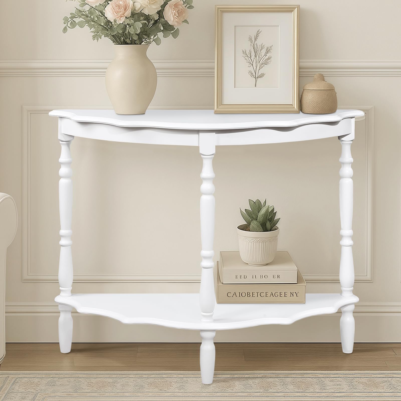 Half Moon Console Table - From Where Finds - 