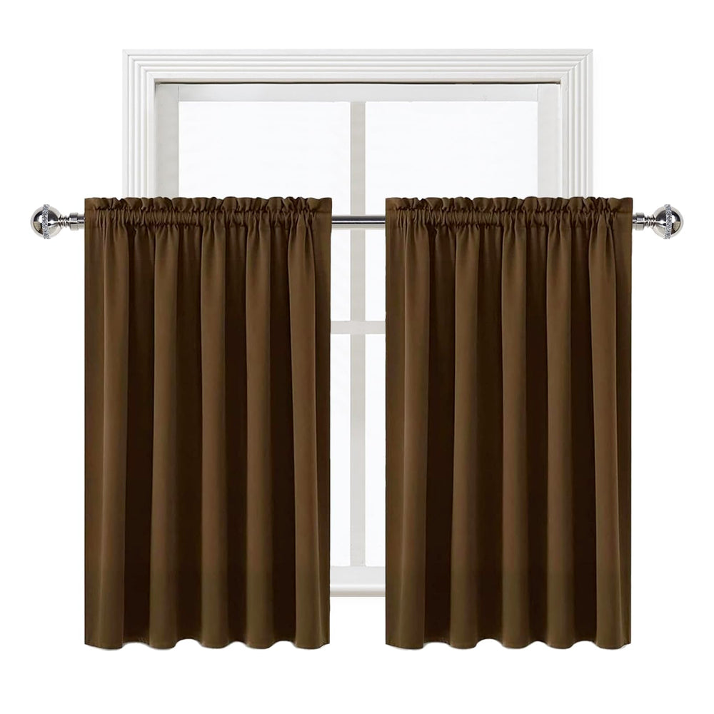 Half Window Blackout Curtains - From Where - 