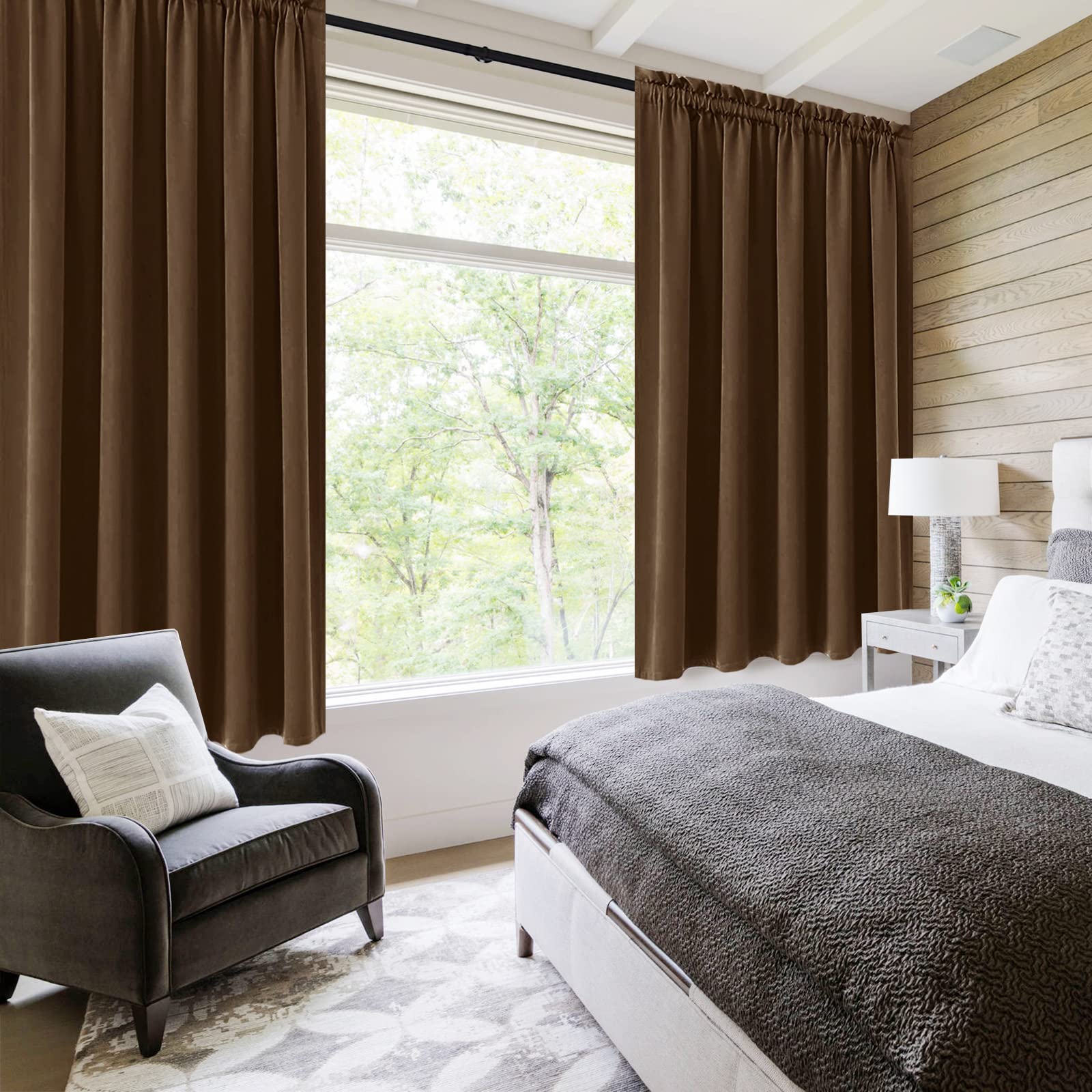 Half Window Blackout Curtains - From Where - 