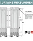 Half Window Blackout Curtains - From Where - 
