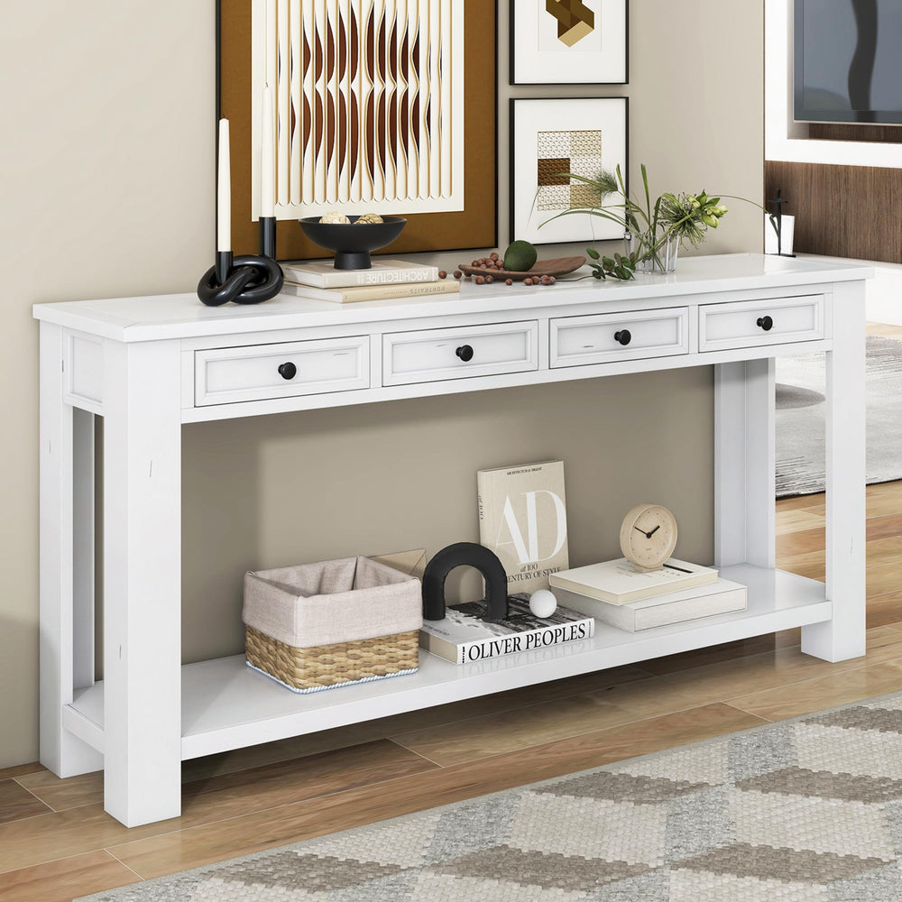 Hallway Sofa Table with Storage - From Where - 