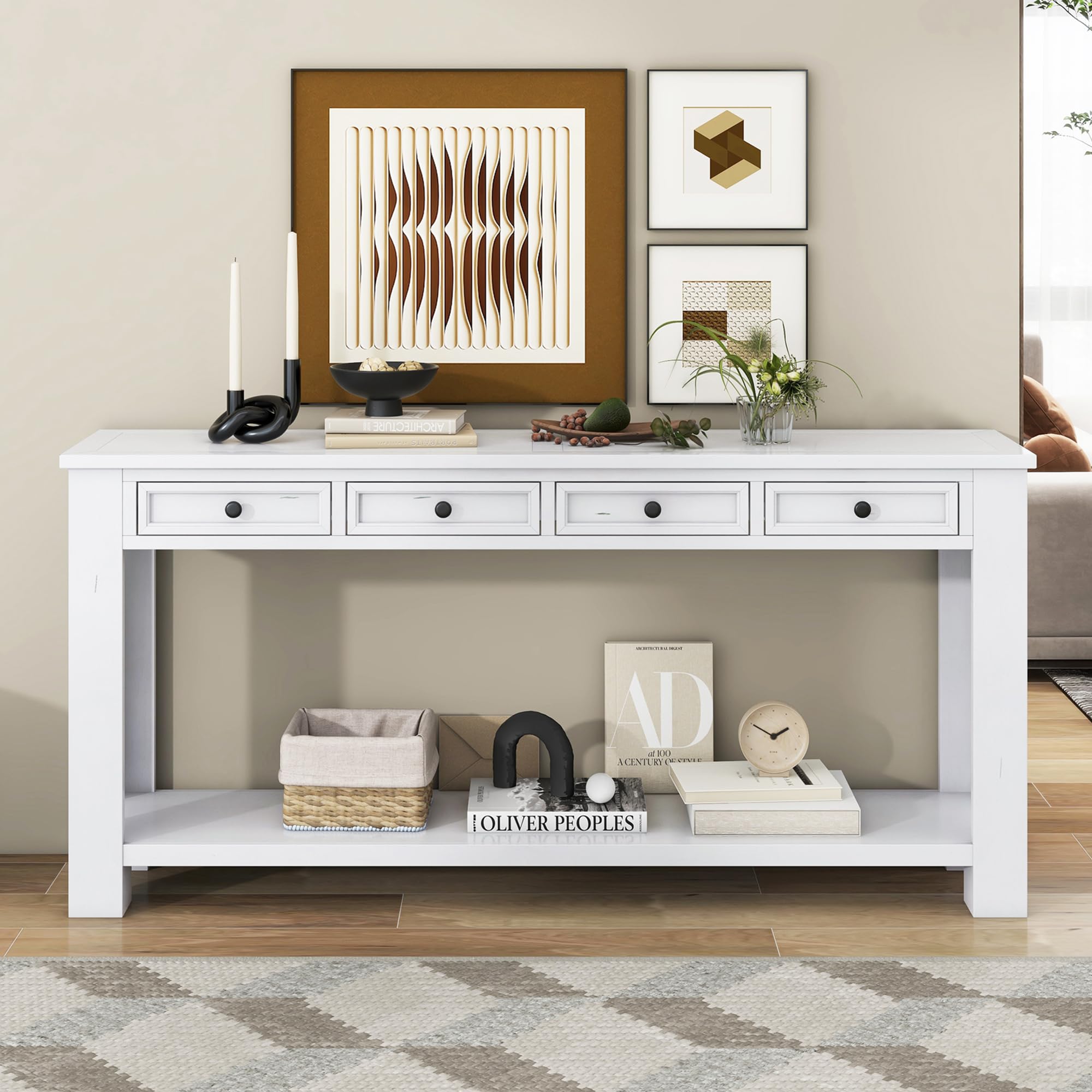 Hallway Sofa Table with Storage - From Where - 