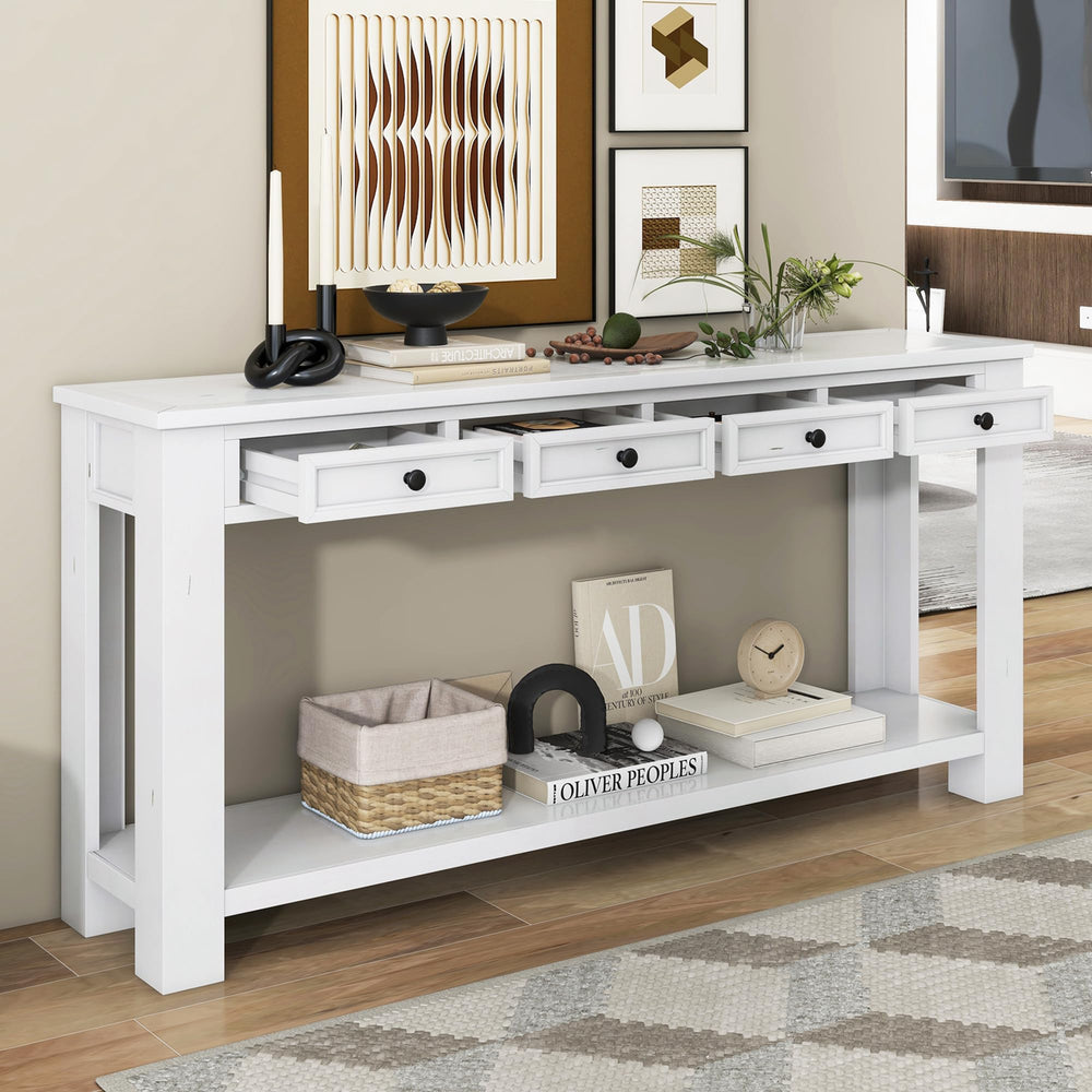 Hallway Sofa Table with Storage - From Where - 