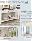 Hallway Sofa Table with Storage - From Where - 