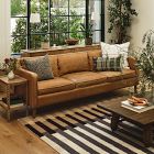 Hamilton Leather Sofa 81" - From Where - 