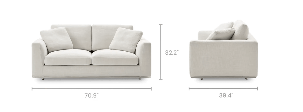 Hamilton Loveseat - From Where Finds -