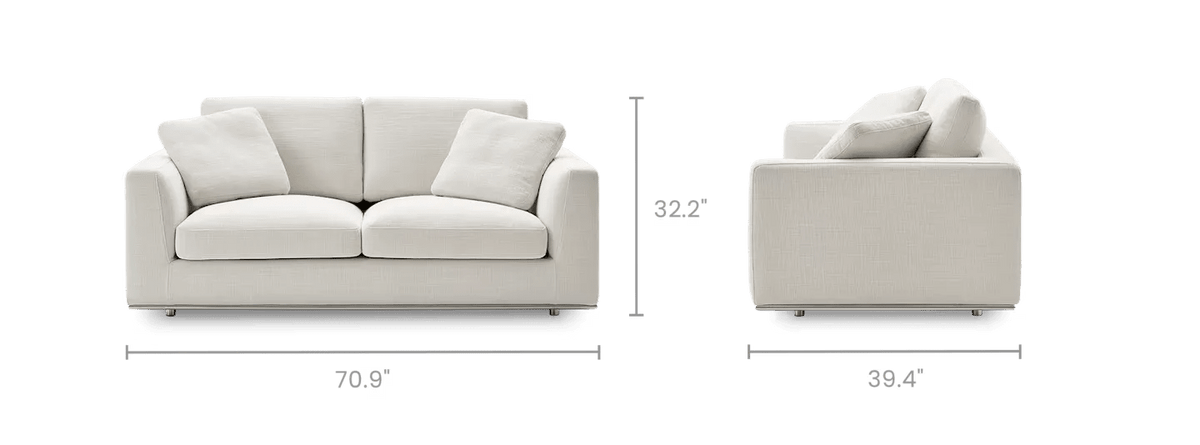 Hamilton Loveseat - From Where Finds -
