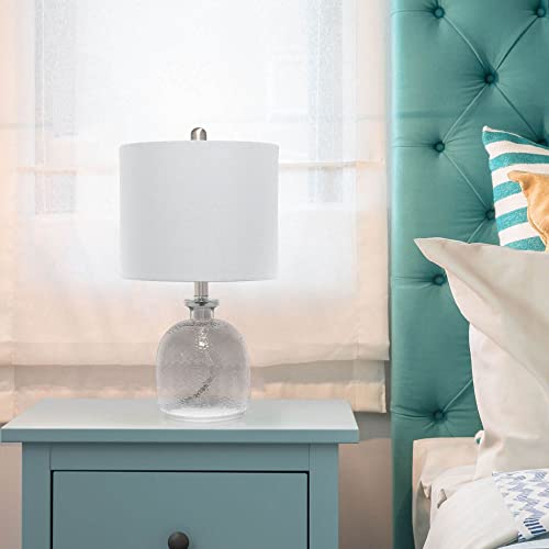 Hammered Glass Jar Table Lamp - From Where - 