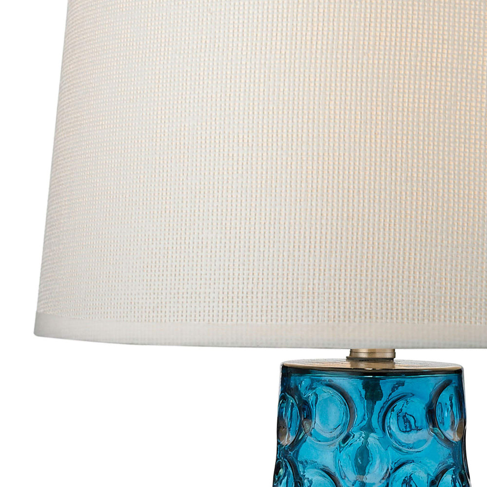 Hammered Glass Table Lamp - From Where - 