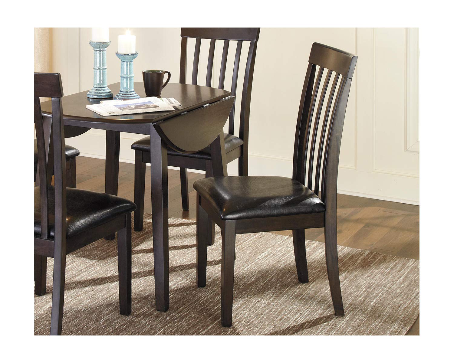 Hammis Drop Leaf Dining Table - From Where - 