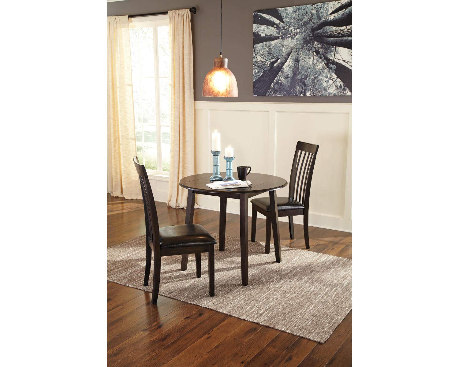 Hammis Drop Leaf Dining Table - From Where - 
