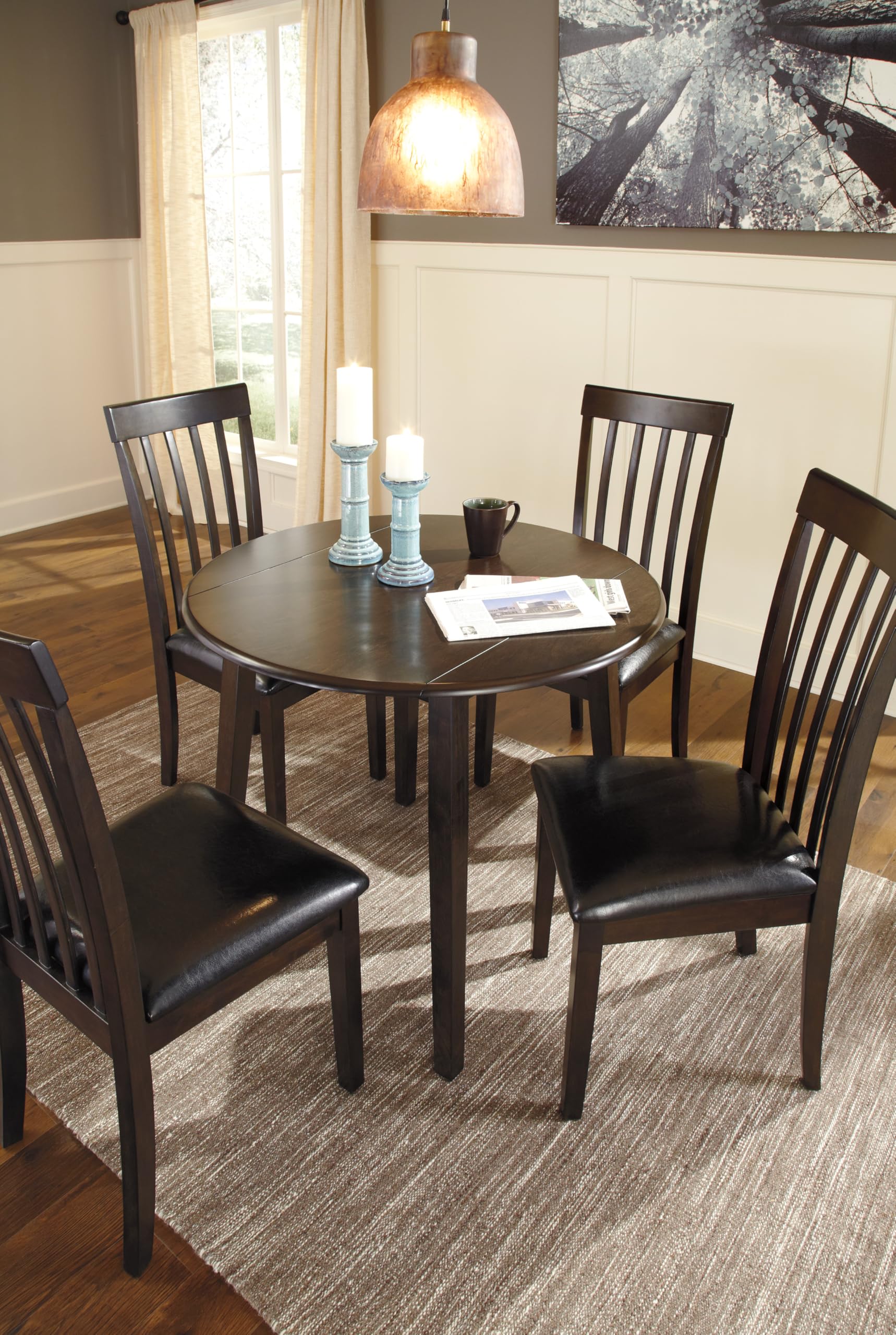 Hammis Drop Leaf Dining Table - From Where - 