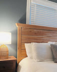 Hand - Braided Rattan Table Lamp - From Where - 