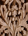 Hand Carved Wood Storage Cabinet - From Where - 